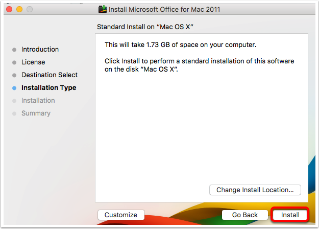 office for mac 2011 installer